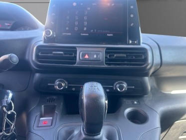 Peugeot partner fourgon standard 650 kg bluehdi 100 bvm5 asphalt carplay caméra de recul garantie 12 mois occasion...