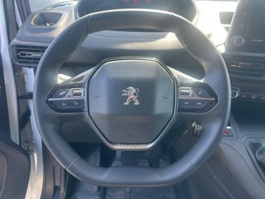 Peugeot partner fourgon standard 650 kg bluehdi 100 bvm5 asphalt carplay caméra de recul garantie 12 mois occasion...