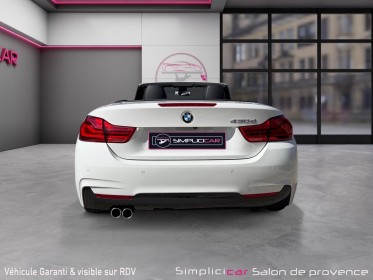 Bmw serie 4 cabriolet f33 lci 430d 258 ch-m sport-harman kardon-affichage tête haute-origine france-garantie 12 mois...