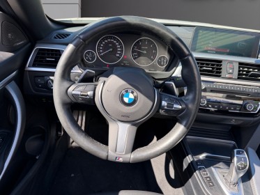 Bmw serie 4 cabriolet f33 lci 430d 258 ch-m sport-harman kardon-affichage tête haute-origine france-garantie 12 mois...