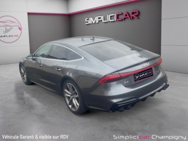 Audi a7 sportback 50 tdi 286 tiptronic 8 quattro s line faible kilometrage- suivi audi -cuir-virtual cockpit-toit ouvrant...