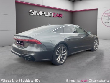 Audi a7 sportback 50 tdi 286 tiptronic 8 quattro s line faible kilometrage- suivi audi -cuir-virtual cockpit-toit ouvrant...