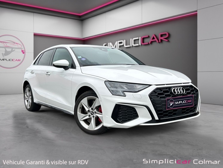 Audi a3 sportback 45 tfsie 245 s line s tronic 6 s line 245cv garantie 12 mois occasion simplicicar colmar simplicicar...