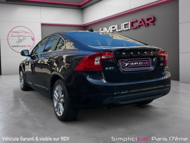 Volvo s60 d3 163 ch momentum geartronic a sièges cuirs - radar de recul - limiteur de vitesse occasion paris 17ème...
