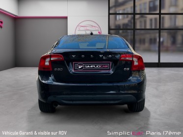 Volvo s60 d3 163 ch momentum geartronic a sièges cuirs - radar de recul - limiteur de vitesse occasion paris 17ème...