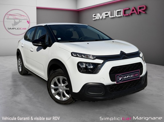 Citroen c3 c3 bluehdi 100 ss bvm6 feel garantie 12 mois occasion simplicicar marignane  simplicicar simplicibike france