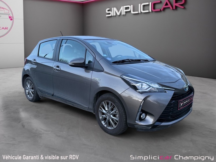 Toyota yaris hybride mc2 100h dynamic - garantie 12 mois - caméra de recul - hybrid occasion champigny-sur-marne (94)...