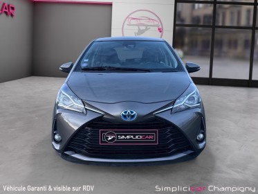Toyota yaris hybride mc2 100h dynamic - garantie 12 mois - caméra de recul - hybrid occasion champigny-sur-marne (94)...