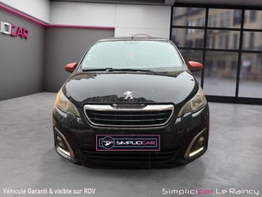 Peugeot 108 1.2 puretech 82ch bvm5 roland garros toit ouvrant distribution neuve garantie 12 mois occasion simplicicar le...