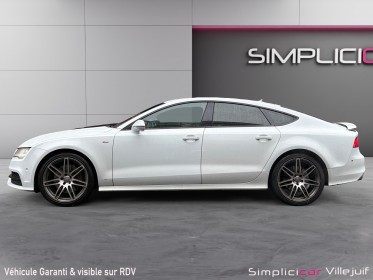 Audi a7 sportback v6 3.0 bitdi 313 quattro s line tiptronic 8, radar av/ar, caméra ar, toit ouvrant, coffre auto occasion...