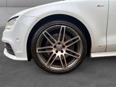 Audi a7 sportback v6 3.0 bitdi 313 quattro s line tiptronic 8, radar av/ar, caméra ar, toit ouvrant, coffre auto occasion...