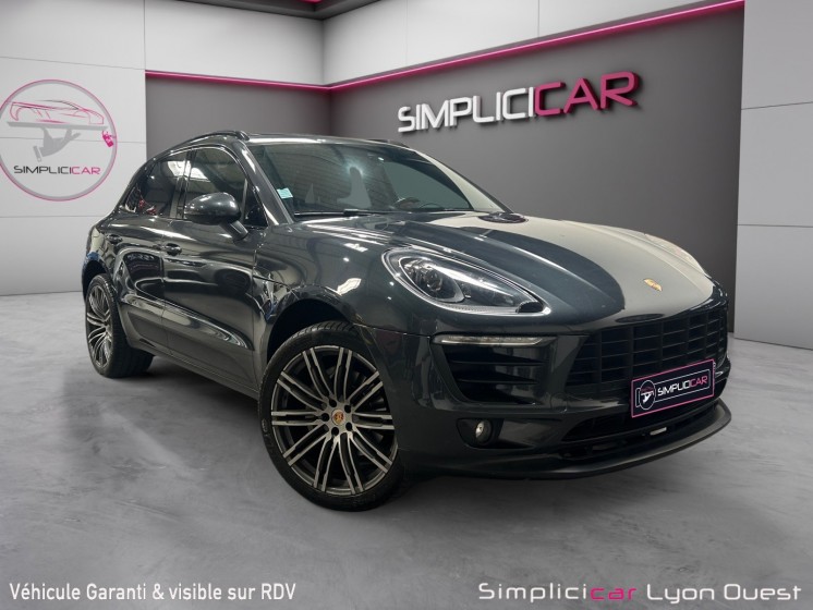 Porsche macan diesel 3.0 v6 258 ch s pdk - pse - pasm - pdls - origine france - suivi porsche occasion simplicicar lyon ouest...