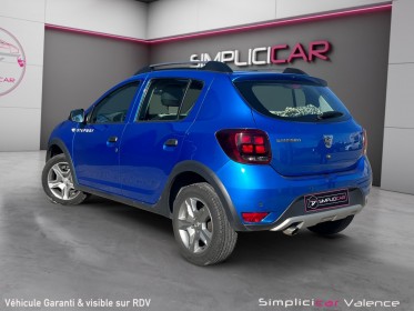 Dacia sandero tce 90 stepway caméra de recul carplay 4 vitres électriques garantie 12 mois occasion simplicicar valence -...