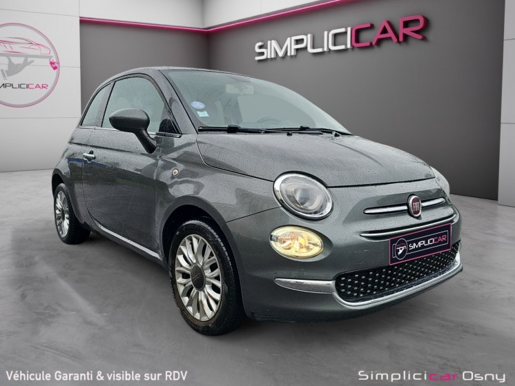 Fiat 500 serie 4 1.2 69 ch lounge / garantie 12 mois occasion osny simplicicar simplicibike france
