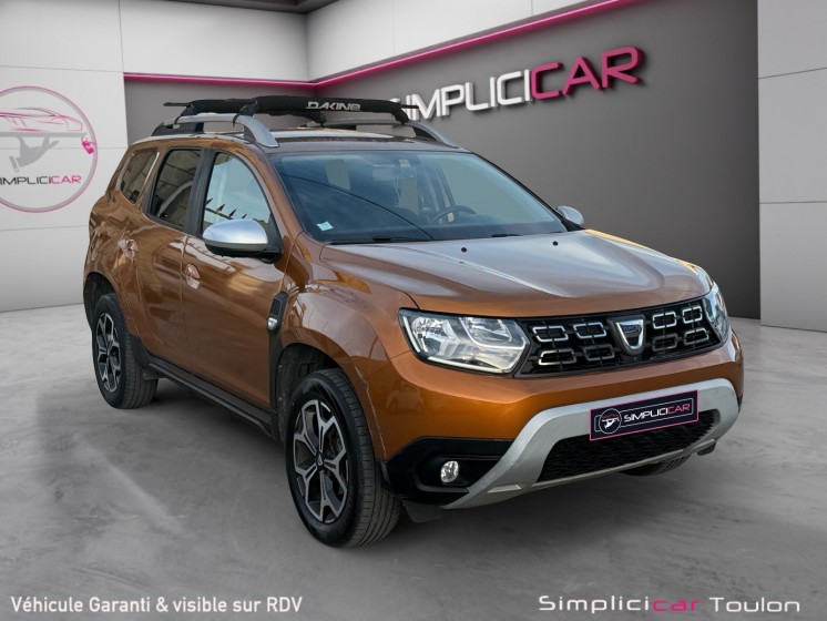 Dacia duster blue dci 115 4x2 - prestige - garantie 12 mois occasion simplicicar toulon est simplicicar simplicibike france