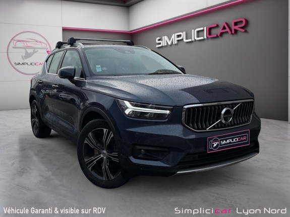 Volvo xc40 t5 recharge 18082 ch dct7 inscription luxe toit ouvrant swaroszky harman kardon garantie 12 mois occasion...