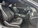 Mercedes classe c cabriolet 220 d 9g-tronic amg line burmester sieges chauffants cuir 12 mois garanties occasion simplicicar...