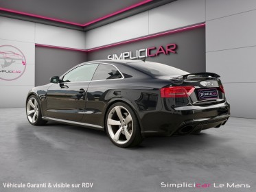 Audi rs5 v8 4.2 fsi 450 quattro s tronic 7 garantie 12 mois suivi complet audi occasion simplicicar le mans simplicicar...