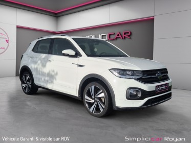 Volkswagen t-cross 1.0 tsi 115 start/stop dsg7 r-line garantie 12 mois / entretiens a jour occasion simplicicar royan...