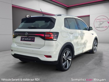 Volkswagen t-cross 1.0 tsi 115 start/stop dsg7 r-line garantie 12 mois / entretiens a jour occasion simplicicar royan...