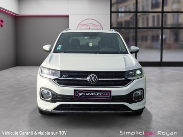 Volkswagen t-cross 1.0 tsi 115 start/stop dsg7 r-line garantie 12 mois / entretiens a jour occasion simplicicar royan...