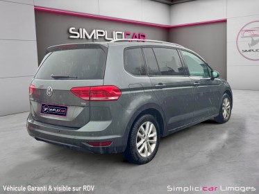 Volkswagen touran 1.6 tdi 110 bmt confortline 5pl dsg7 toit ouvrant garantie 12 mois occasion simplicicar limoges ...
