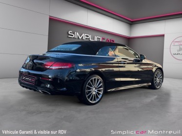 Mercedes classe c cabriolet 250 9g-tronic sportline suivis complet sièges cuirs électriques chauffants garantie 12 mois...