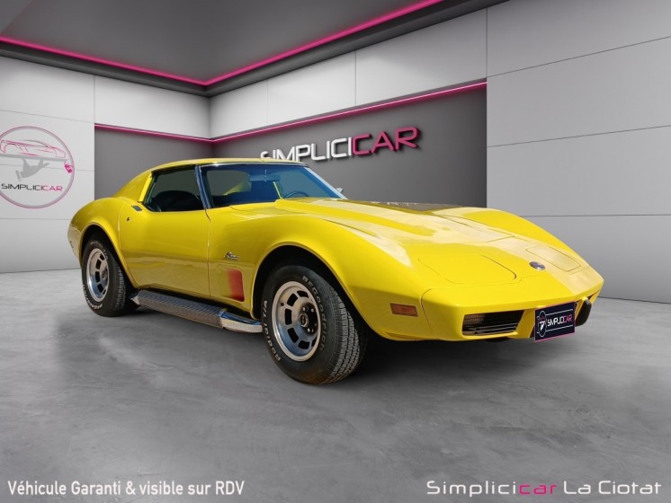 Chevrolet corvette c3 v8 stingray occasion simplicicar la ciotat simplicicar simplicibike france