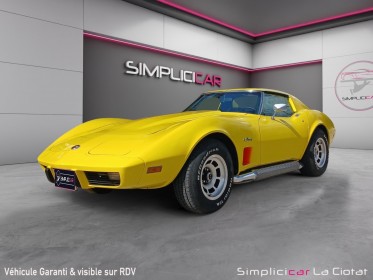 Chevrolet corvette c3 v8 stingray occasion simplicicar la ciotat simplicicar simplicibike france