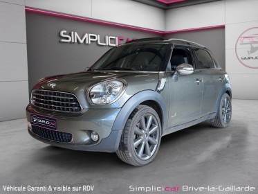 Mini countryman r60 d 112 ch all4 cooper pack red hot chili  toit ouvrant attelage gps garantie 12 mois occasion simplicicar...