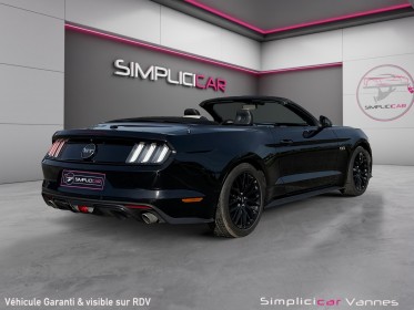 Ford mustang convertible v8 5.0 421 gt bva garantie 12 mois occasion scl 56 - simplicicar vannes simplicicar simplicibike...