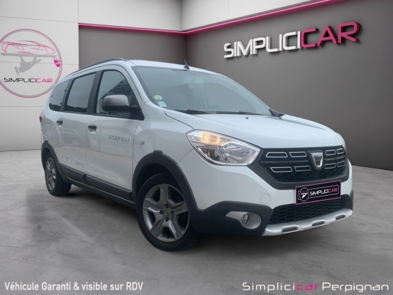 Dacia lodgy blue dci 115 7 places stepway / caméra / attelage / garantie 12 mois occasion simplicicar perpignan  simplicicar...