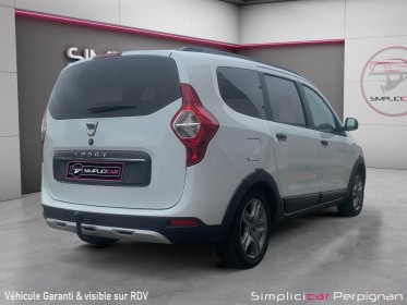 Dacia lodgy blue dci 115 7 places stepway / caméra / attelage / garantie 12 mois occasion simplicicar perpignan  simplicicar...
