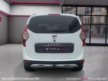 Dacia lodgy blue dci 115 7 places stepway / caméra / attelage / garantie 12 mois occasion simplicicar perpignan  simplicicar...