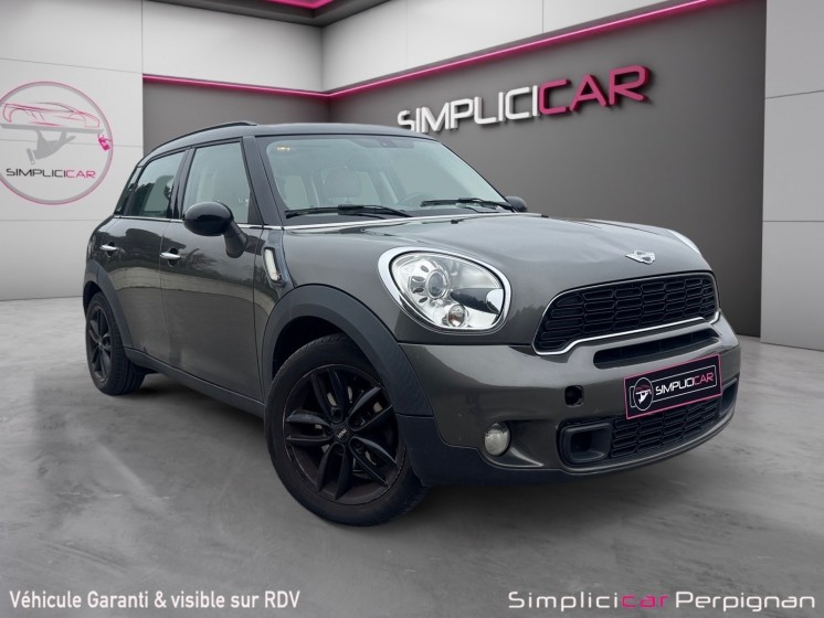 Mini countryman r60 d 143 ch cooper s a toit ouvrant radar ar régulateur de vitesse bluetooth garantie 12 mois occasion...