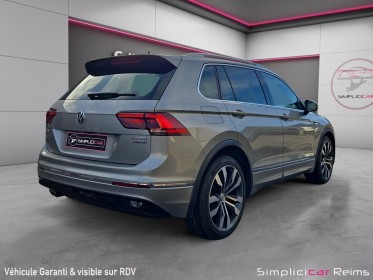 Volkswagen tiguan 2.0 tdi 150 dsg7 4motion carat exclusive / garantie 12 mois / vidange de boîte ok occasion simplicicar...