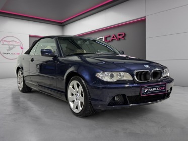 Bmw serie 3 cab e46 320 cd préférence luxe occasion simplicicar magny-en-vexin simplicicar simplicibike france