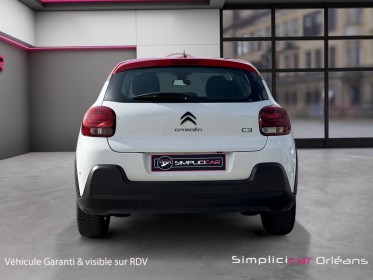 Citroen c3 c3 puretech 82 shine distrib neuve carplay caméra de recul garantie 12 mois occasion simplicicar orleans...
