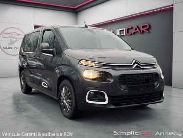 Citroën berlingo 1.5l hdi 130 - première main, suivi citroen - garantie 12 mois occasion simplicicar annecy simplicicar...