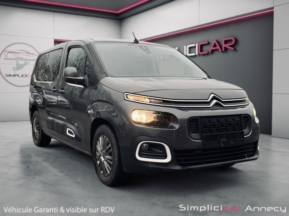 Citroën berlingo 1.5l hdi 130 - première main, suivi citroen - garantie 12 mois occasion simplicicar annecy simplicicar...