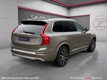 Volvo xc90 t8 twin engine 390 ch geartronic 8 7 places inscription luxe - garantie 12 mois occasion simplicicar nimes - rb...
