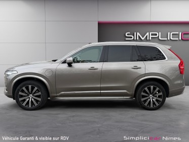 Volvo xc90 t8 twin engine 390 ch geartronic 8 7 places inscription luxe - garantie 12 mois occasion simplicicar nimes - rb...