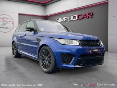 Land rover range rover sport svr mark v 550ch - meridian - jantes 22 - to - hud - carbone - garantie 12 mois occasion...