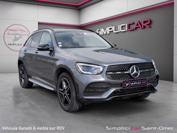 Mercedes glc 300  de diesel hybride amg line toit ouvrant panoramique attelage électrique garantie 12 mois occasion...