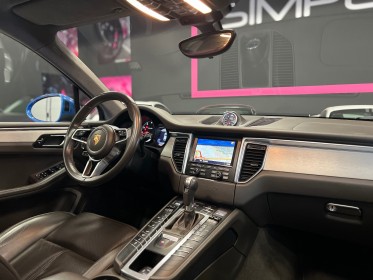 Porsche macan turbo 3.6 v6 400 ch pdk garantie 12 mois bleu saphir occasion simplicicar annecy simplicicar simplicibike france