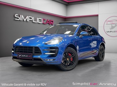 Porsche macan turbo 3.6 v6 400 ch pdk garantie 12 mois bleu saphir occasion simplicicar annecy simplicicar simplicibike france