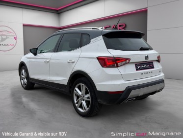 Seat arona 1.0 ecotsi 115 ch start/stop bvm6 fr carplay radar av ar virtual cockpit garantie 12 mois occasion simplicicar...