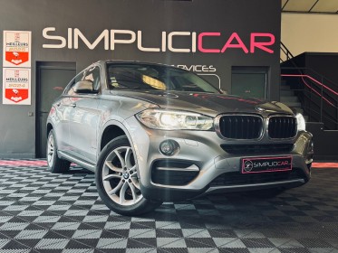Bmw x6 f16 xdrive30d 258 ch lounge plus - entretiens bmw garantie 12 mois occasion  simplicicar aix les bains simplicicar...