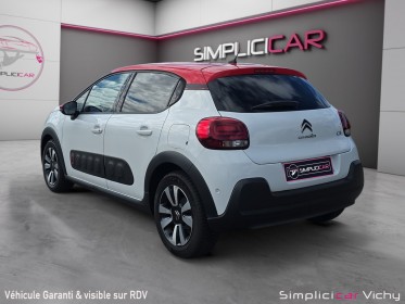 Citroen c3 c3 110 ch ss shine caméra de recul apple carplay 1ére main révisée garantie 12 mois courroie ok roue de...
