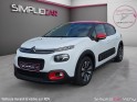 Citroen c3 c3 110 ch ss shine caméra de recul apple carplay 1ére main révisée garantie 12 mois courroie ok roue de...